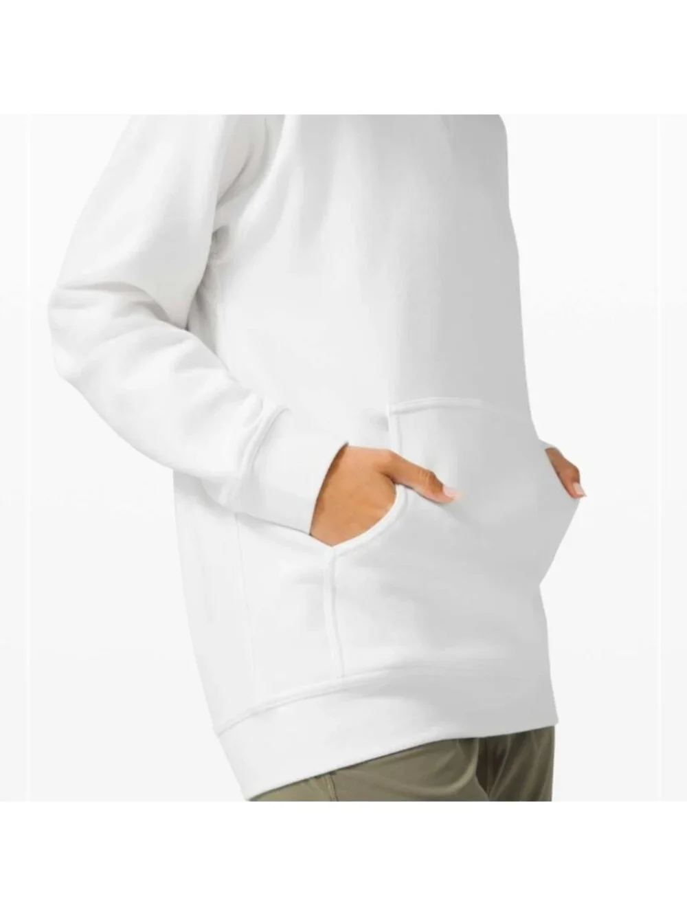 Lululemon All Yours Hoodie *Fleece White